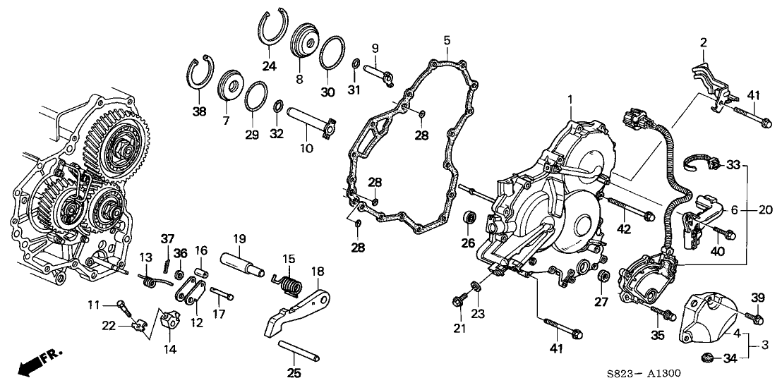 Honda New 1998-2001 Fits Honda Accord Parking Brake Pawl, Part # 24561-P7Z-000