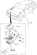 Honda New 1996 Fits Honda Passport Engine Wire Harness, Part # 89717-65050