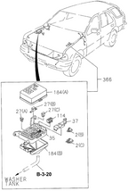 New 1996-1997 Fits Honda Passport Engine Wire Harness, Part # 89717-65090