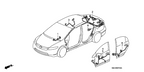 New 2007-2008 Fits Honda Civic Interior Wire, Part # 32155-SNC-A01