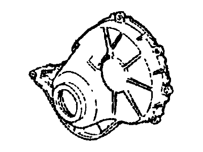 Ford New 1980-1985 Fits Ford Bronco / Bronco II / E-150 Cover Cylinder Front, Part # E5TZ6019K