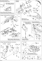 Fits 2005-2007 Ski-Doo Mach Z 1000 SDI / Mach Z 1000 SDI Adrenaline & X Models Cap, OEM Part # 508000465