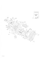 Fits 2003-2006 Ski-Doo Expedition 4-TEC / Expedition V-1000 Models Oil Nozzle Ass’y, OEM Part # 420956820