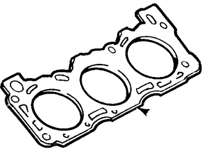 Ford New 1986-1992 Fits Ford / Lincoln Bronco II / Escort / Festiva Gasket Cylinder Head, Part # E8RZ6051A