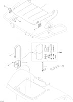 Fits 1999-2005 Can-Am Quest / Quest XT Models Transmission Wrench Ass'y, OEM Part # 529035599