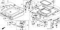 Honda New 1994-1995 Fits Honda Accord Base *YR98L* (COAST SAND), Part # 83209-SV2-A21ZD