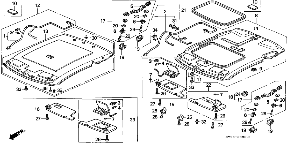 Honda New 1994-1995 Fits Honda Accord Base *YR98L* (COAST SAND), Part # 83209-SV2-A21ZD