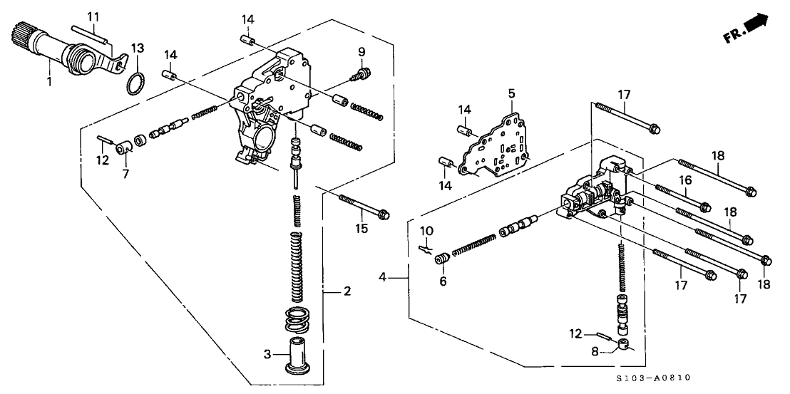 Honda New 1996-2001 Fits Honda Civic Plate, Lock-Up Separating, Part # 27612-P4R-000