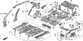 Honda New 1994-1997 Fits Honda Accord Stiffener, R. RR. Floor (Upper), Part # 65515-SV4-A00ZZ