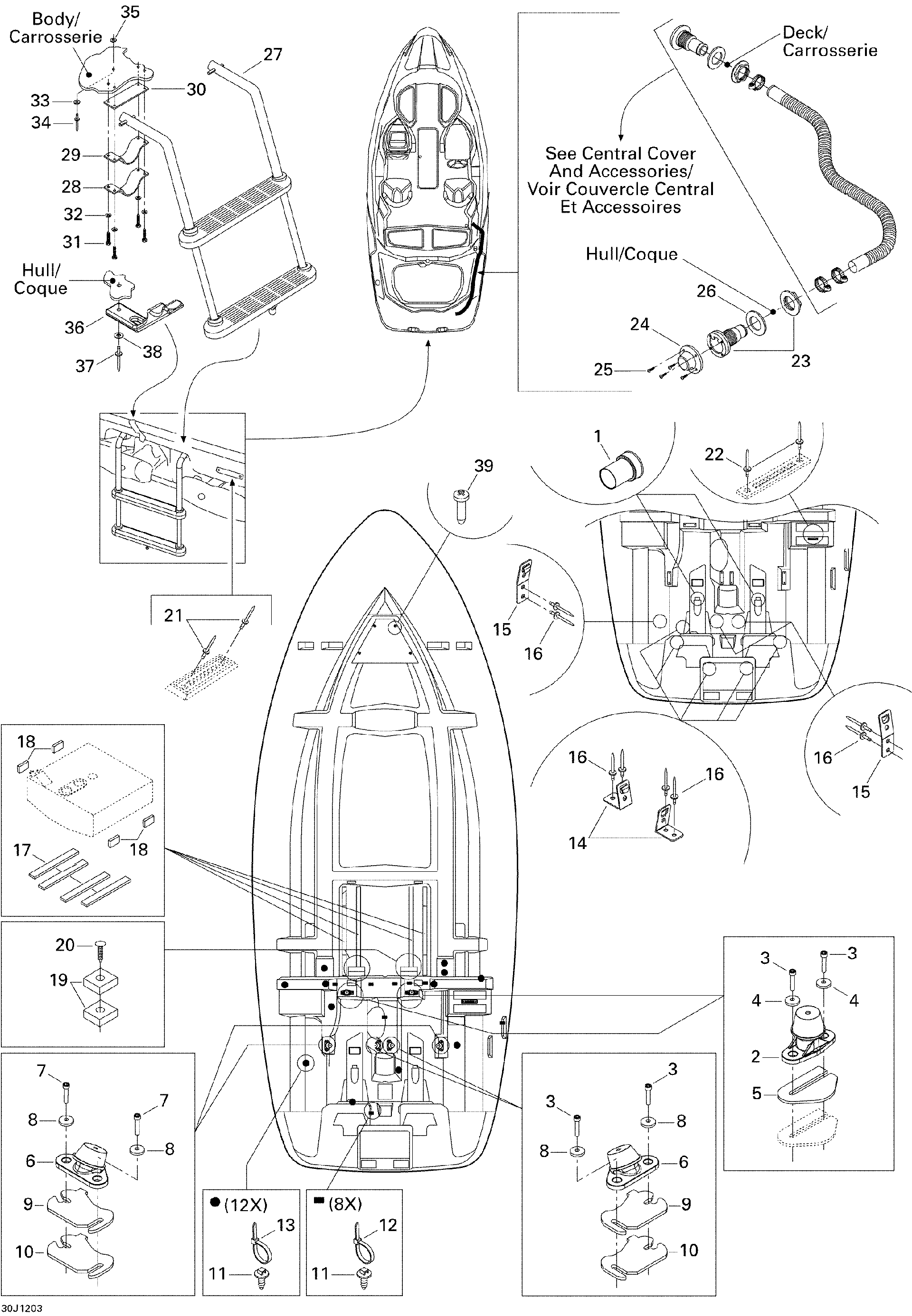 Sea-Doo Protector 97, OEM Part # 204060057