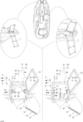 Sea-Doo Rubber Bumper, OEM Part # 204071720