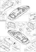 Sea-Doo PULL UP Cleat, OEM Part # 204073198