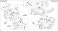 Sea-Doo Upper Console PORT SIDE, OEM Part # 204073455
