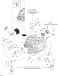 Sea-Doo Intake TUBE, OEM Part # 204250421