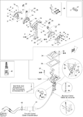 Sea-Doo Throttle Lever, OEM Part # 204390499