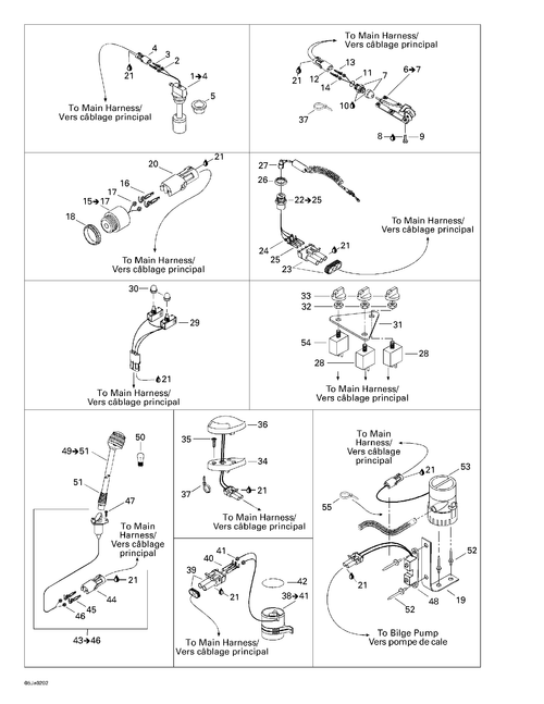 Sea-Doo Sensor Water, OEM Part # 204470038