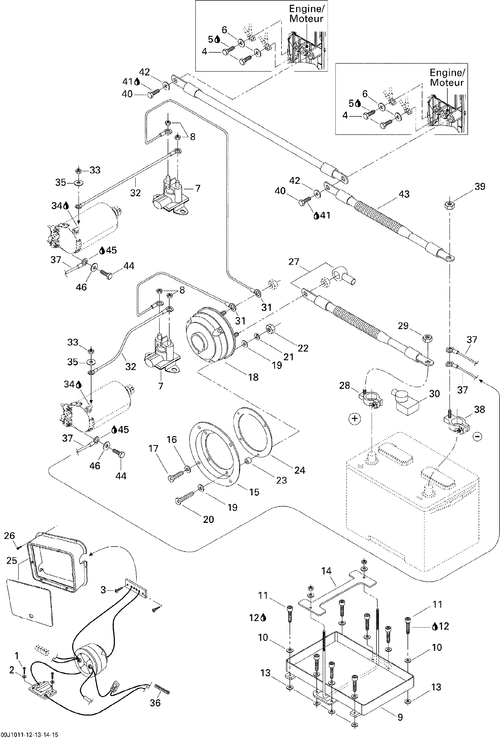 Sea-Doo Switch Adaptor, OEM Part # 204470813