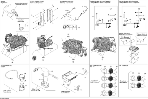Sea-Doo Radio Support, OEM Part # 204470837