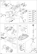 Sea-Doo Courtesy Light Switch ASM, OEM Part # 204470977