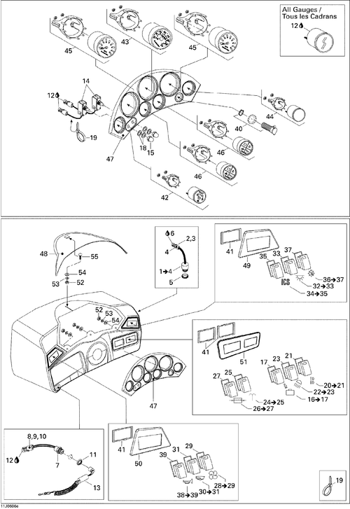 Sea-Doo Inlet Clearance System SWI, OEM Part # 204471048