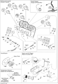 Sea-Doo Radio Support, OEM Part # 204471284
