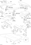 Sea-Doo Sundeck Plate, OEM Part # 204611597