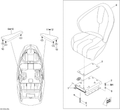 Sea-Doo Elbowrest Asm/stbd., OEM Part # 204614658