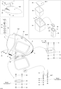 Sea-Doo ROD STOP, OEM Part # 204620030