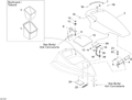 Sea-Doo Rubber Stopper, OEM Part # 204620295