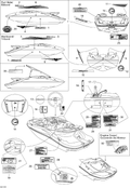 Sea-Doo DECK Graphic, OEM Part # 204901915