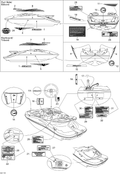 Sea-Doo Power Capacity Label, OEM Part # 204901984