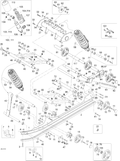 Fits 2009-2010 Ski-Doo Expedition TUV 600HO SDI XU / Expedition TUV REV-XU Screw Socket Hd.din 912, OEM Part # 205004547 - schematic diagram