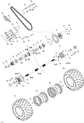Can-Am Socket HEAD Screw M8 X 35, OEM Part # 205383544