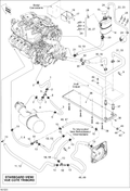 Fits 2004-2012 Sea-Doo 200 Speedster 510 / 210 Challenger S & Challenger SE 310 Socket HEAD Screw M10 X 50, OEM Part # 205405060 - schematic diagram