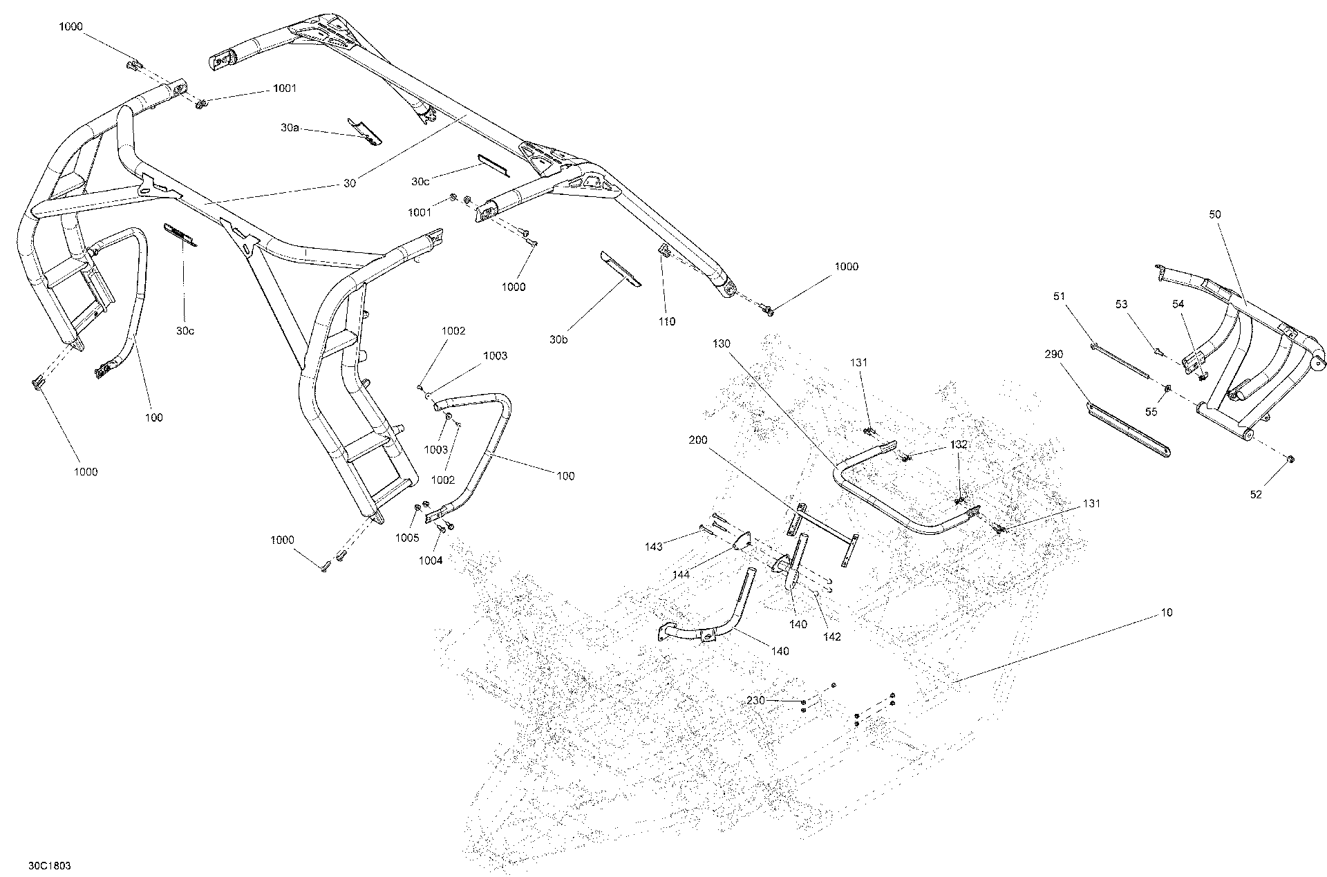 Fits 2014-2018 Can-Am 1- Maverick / 2- Maverick MAX Screw-hex.cap DIN.933 S.GR, OEM Part # 207382544 - schematic diagram