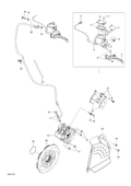 Fits 1996-2014 Ski-Doo | Sea-Doo EXPEDITION LE 600HOE / EXPEDITION LE XU Screw M4 X 12, OEM Part # 216141260 - schematic diagram