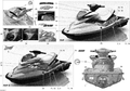 Sea-Doo LH Sea-doo HULL Decal, OEM Part # 219902997