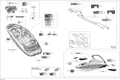 Sea-Doo DECK Graphic, OEM Part # 219903362