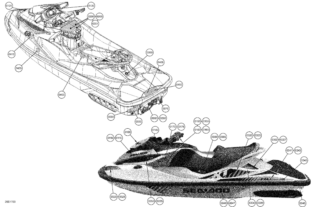 OEM schematic for part 219904889