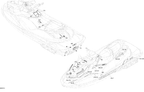 Fits 2018 Sea-Doo 1- GTI 90 Sea-doo HULL Decal LEFT, OEM Part # 219905112 - schematic diagram