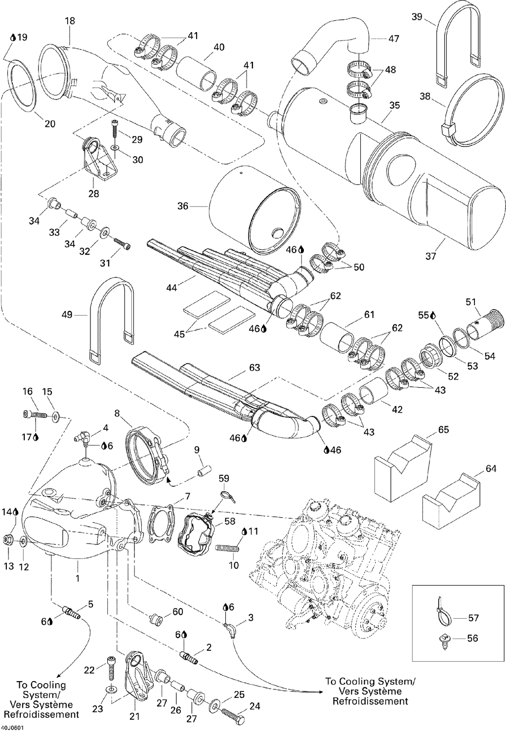OEM schematic for part 244003560