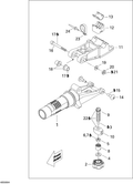 Fits 2007-2009 Sea-Doo RXT 215 / GTX Limited 215 Socket HEAD Screw M10 X 73, OEM Part # 250000004 - schematic diagram