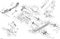 Fits 2010-2013 Ski-Doo GRAND TOURING LE & SE XR / MX Z X 600HO ETEC Socket Screw HEAD Flange M, OEM Part # 250000406 - schematic diagram