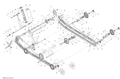 Fits 2011-2015 Ski-Doo | Can-Am Expedition Sport 550F XP-FAN / Expedition Sport 600ACE LFF Elastic Flange NUT M6, OEM Part # 250100130 - schematic diagram