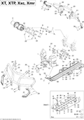 Fits 2007, 2011 Can-Am Outlander 800R EFI / DS 650 X Rubber Washer, OEM Part # 250200002 - schematic diagram