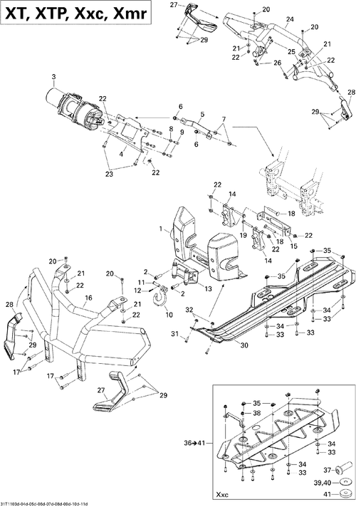 Fits 2007, 2011 Can-Am Outlander 800R EFI / DS 650 X Rubber Washer, OEM Part # 250200002 - schematic diagram