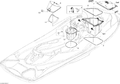 Fits 2010 Sea-Doo GTX 155 / RXT 215 BOX Gloves, OEM Part # 264000053 - schematic diagram