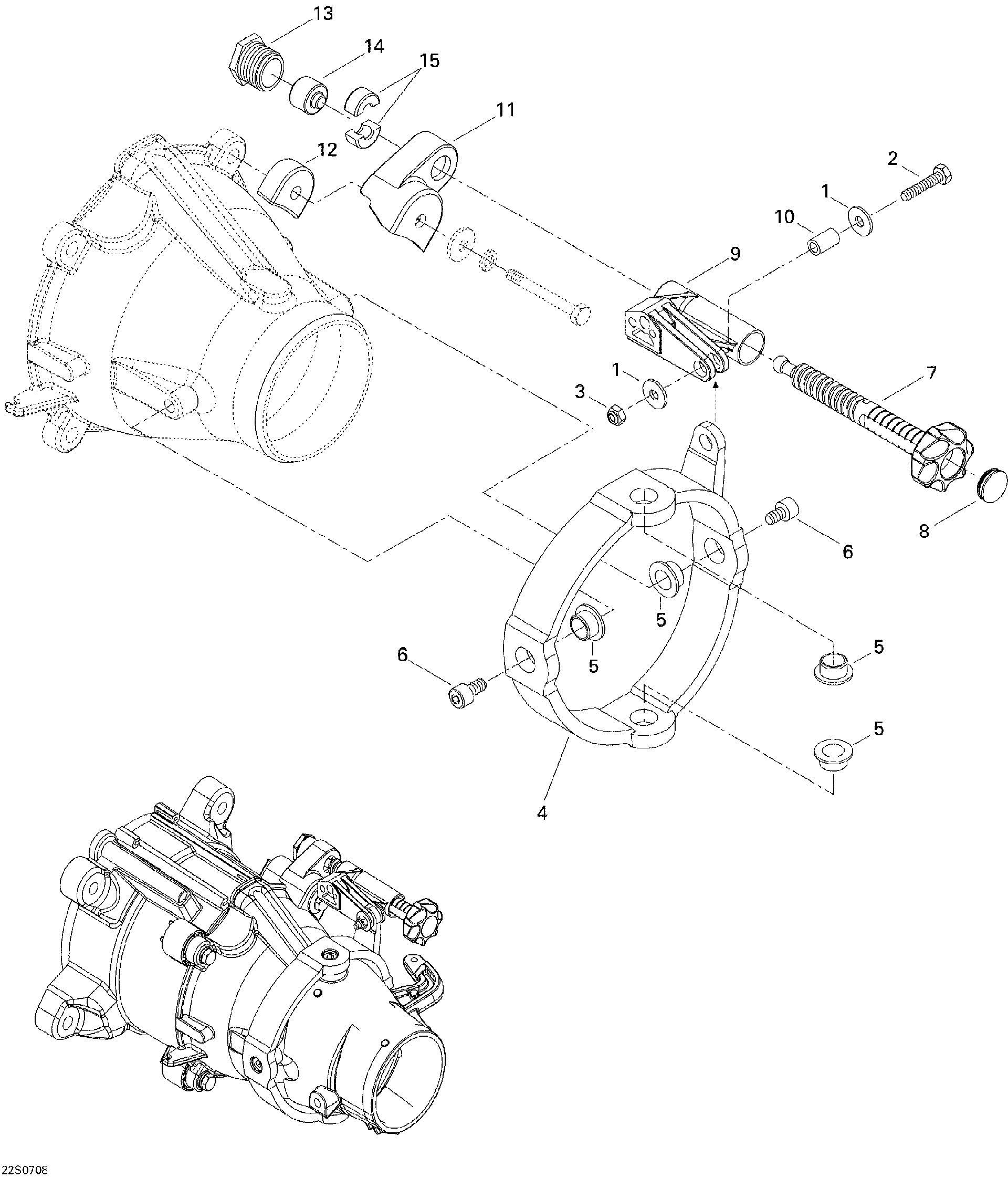 Sea-Doo Spacer, OEM Part # 266000004