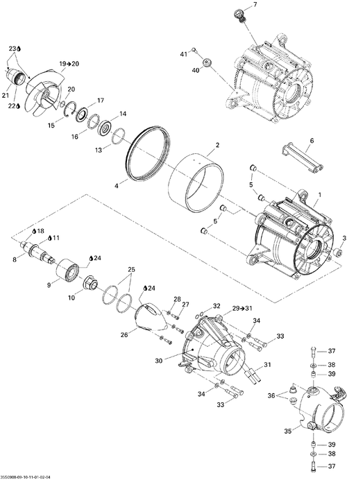 Sea-Doo Venturi Black, OEM Part # 267000226