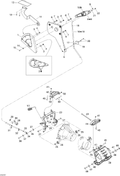 Sea-Doo Reverse Handle, OEM Part # 268000025